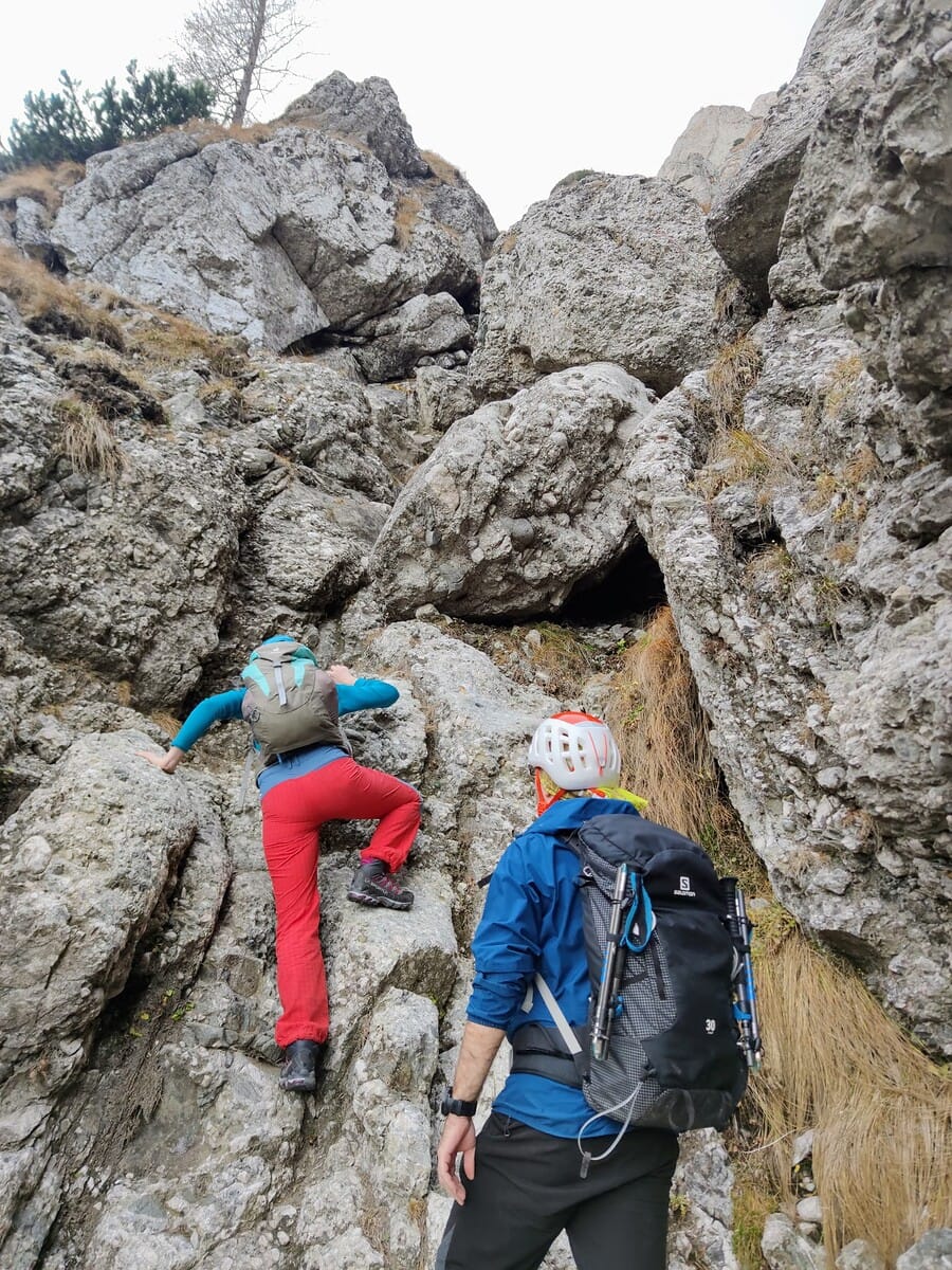 Valea Albă - Brâna Văii Albe - Brâna Caraimanului - Jepii Mari • 06.11.2022
