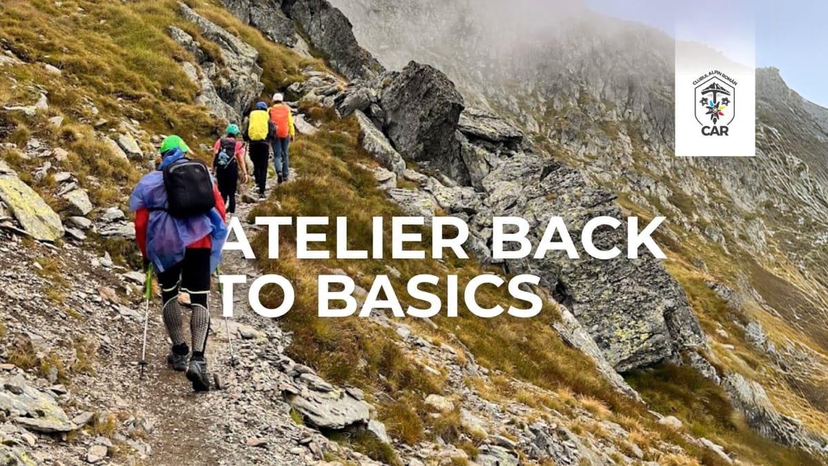 Atelier drumetie "back to basics"  - 14-15 iunie 2025