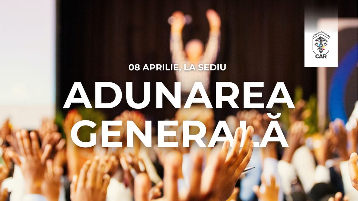 Adunare generala, 8 aprilie 2026